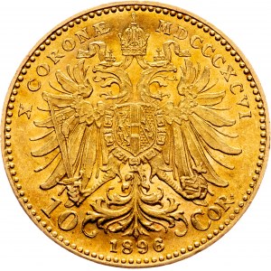 Franz Joseph I., 10 Kronen 1896, Vienna