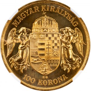 Franz Joseph I., 100 Korona 1908, KB, Kremnitz