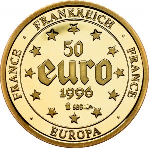 Bayerisches Munzkontor, Medal (50 EURO) 1996, France