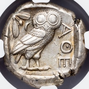 Attica, Athens, Tetradrachm 440-404 BC