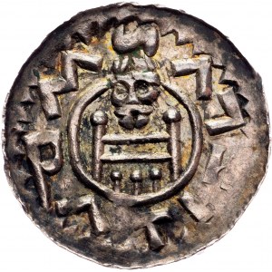 Vratislaus II., Denar 1061-1085, Prague