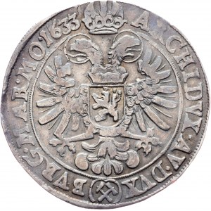 Ferdinand II., 1 Thaler 1633, Kuttenberg