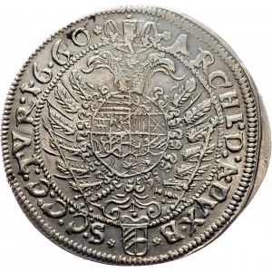 Leopold I., 15 Kreuzer 1660, Wien