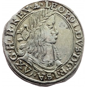 Leopold I., 15 Kreuzer 1663, Vienne