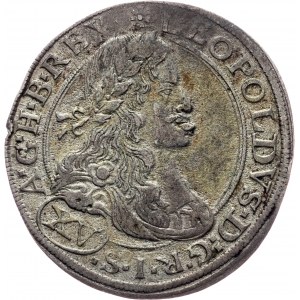 Leopold I., 15 Kreuzer 1663, Wien