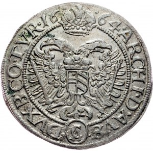 Leopold I., 3 Kreuzer 1664, Wien