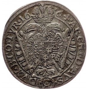 Leopold I., 15 Kreuzer 1664, Wien