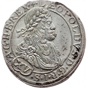 Leopold I., 15 Kreuzer 1664, Wien