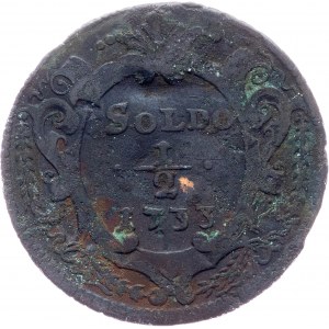 Grafschaft Görz, Karl VI., 1/2 Soldo 1733