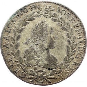 Joseph II., 20 Kreuzer 1768, B, Kremnitz