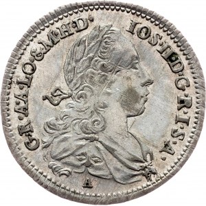 Joseph II., 3 Kreuzer 1770, A