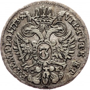 Joseph II., 3 Kreuzer 1773, A