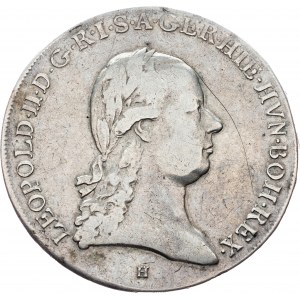 Leopold II., 1 Thaler 1792, H