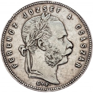 Franz Joseph I., 1 Forint 1869, GYF