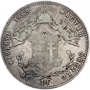 Franz Joseph I., 1 Forint 1869, GYF