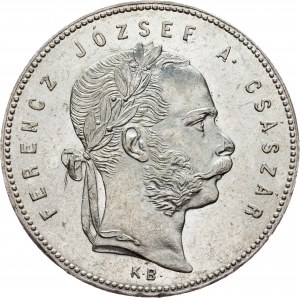 Franz Joseph I., 1 Forint 1869, KB