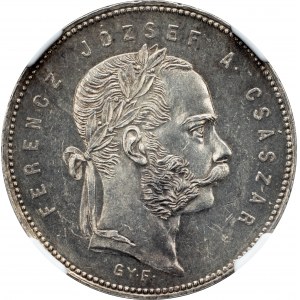 Franz Joseph I., 1 Forint 1869, GYF
