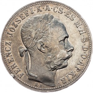 Franz Joseph I., 1 Forint 1882, KB
