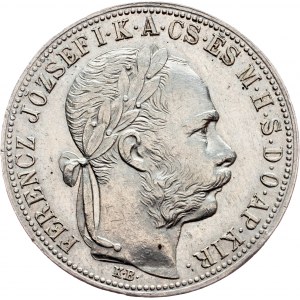 Franz Joseph I., 1 Forint 1883, KB