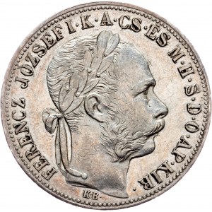 Franz Joseph I., 1 Forint 1884, KB