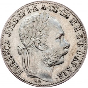 Franz Joseph I., 1 Forint 1886, KB