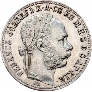 Franz Joseph I., 1 Forint 1887, KB