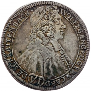 Wolfgang von Schrattenbach, 6 Kreuzer 1712, Kremsier