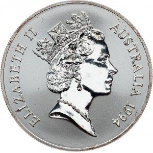Elizabeth II., 1 Dollar (1 Oz) 1994, Känguru