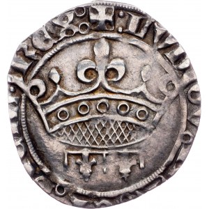 Ludwig I., Groschen 1384, Anjou