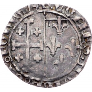 Ludwig I., Groschen 1384, Anjou