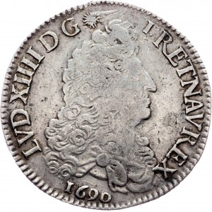 Louis XIV., 1 Ecu 1690, B