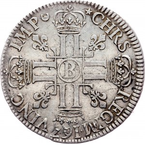 Louis XIV., 1 Ecu 1690, B