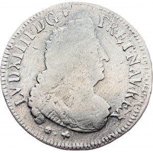 Ludwig XIV, 1/2 Ecu 1693, N