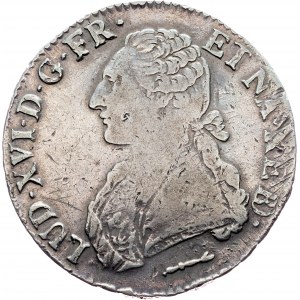 Louis XVI., 1 Ecu 1784, Pau