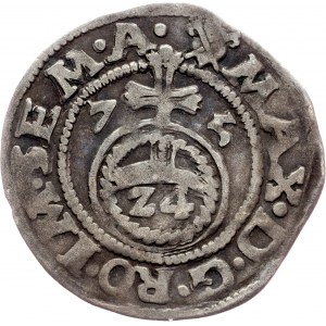 Brunswick-Calenberg, 1/24 Thaler 1575