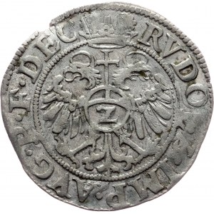 Württemberg-Mömpelgard, Friedrich, 1/2 Batzen 1589