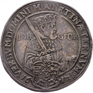 Saxony, John George I., 1 Thaler 1617