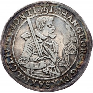 Saxony, John George I., 1 Thaler 1627, Dresden