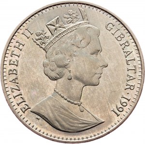 Britische Überseegebiete, 1 Crown 1991, Surrey