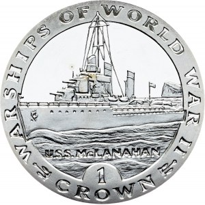Britische Überseegebiete, 1 Crown 1993, Surrey