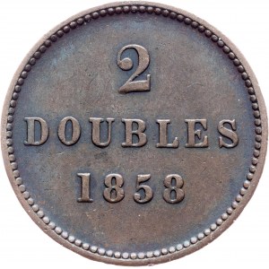British Overseas Territories, 2 Doubles 1858, Soho