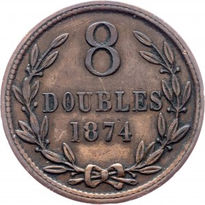 British Overseas Territories, 8 Doubles 1874