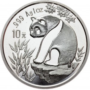 People's Republic, 10 Yuan (1 Oz) 1993, Panda