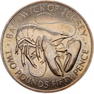 British Overseas Territories, 2 1/2 Pounds 1972