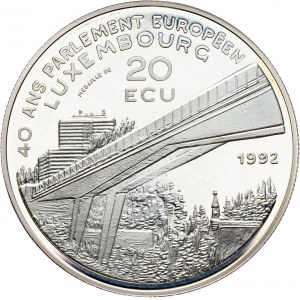 Luxembourg, 20 Ecu 1992