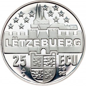 Luxembourg, 25 Ecu 1995