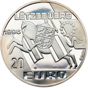 Luxembourg, 20 EURO 1996