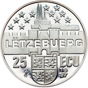 Luxembourg, 25 Ecu 1997