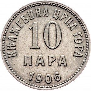 Nicholas I., 10 Para 1906