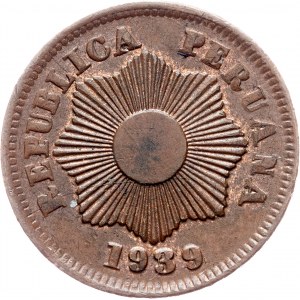 Peru, 1 Centavo 1939